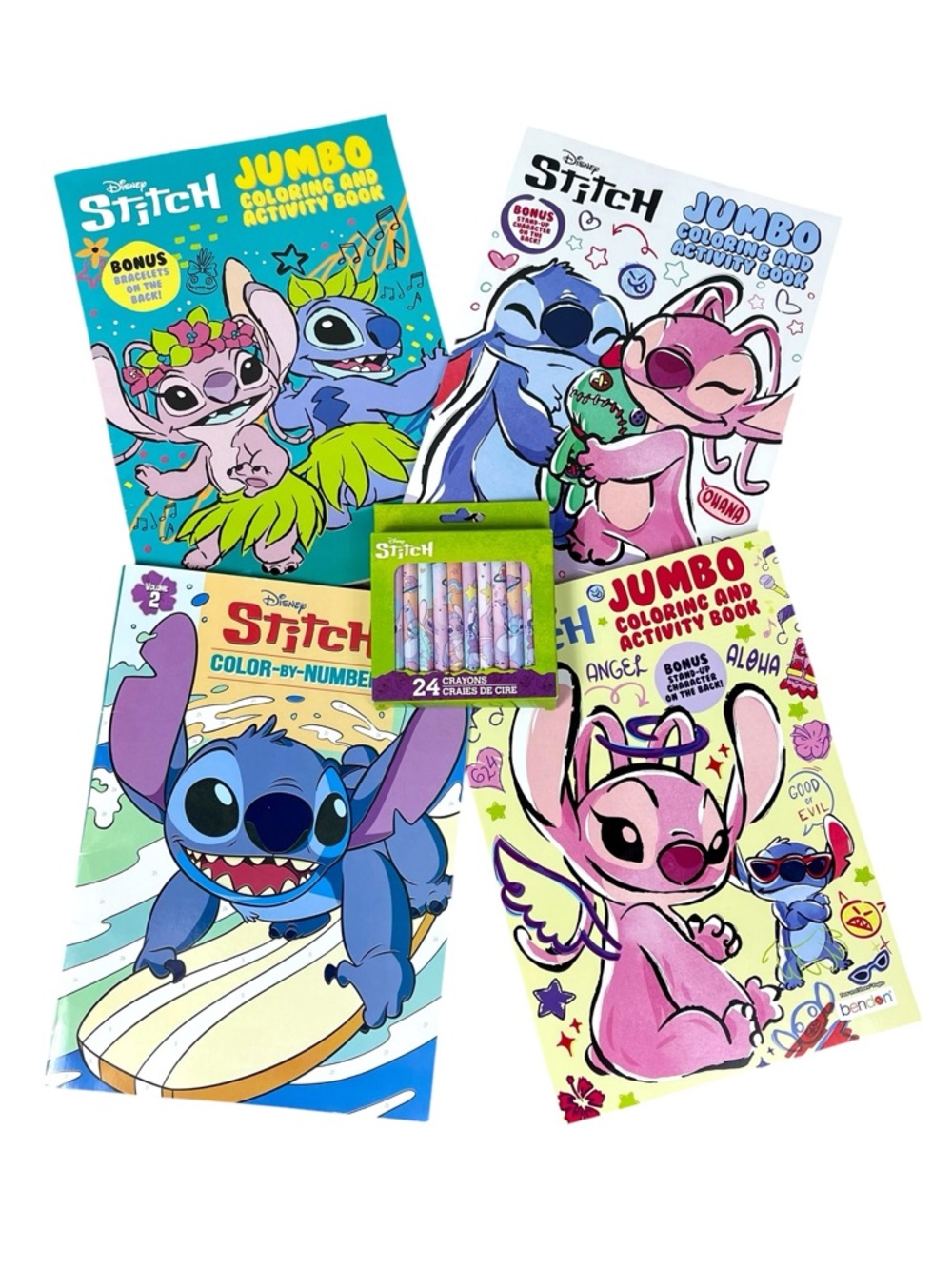 Stitch Coloring Book Bundle